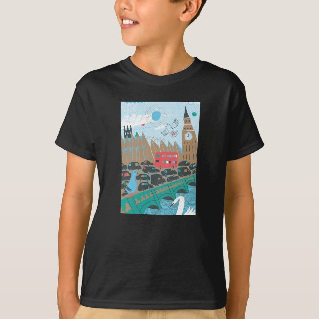United Kingdom City Scene T-Shirt (Front)