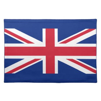 United Kingdom Cloth Placemat by flagart at Zazzle