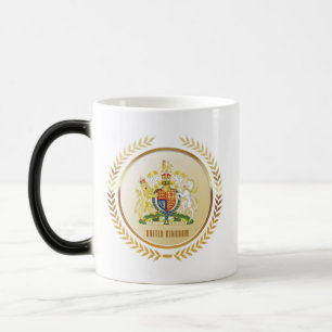 United Kingdom Coat Of Arms Color Morph Mug