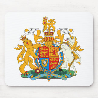 United Kingdom Coat of Arms Mousepad