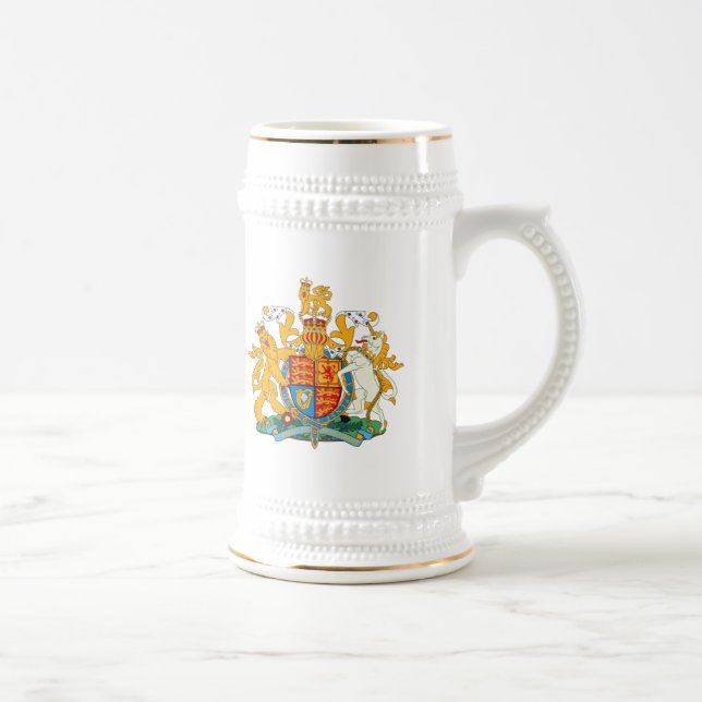 United Kingdom Coat of Arms Mug (Right)