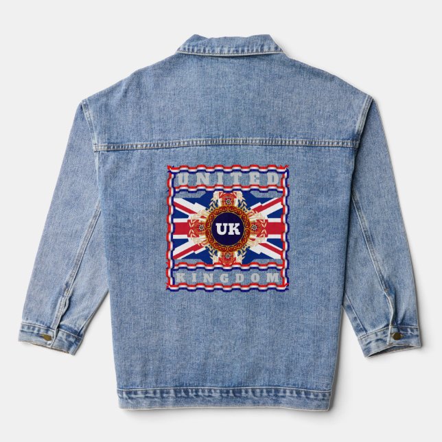 United Kingdom Denim Jacket (Back)