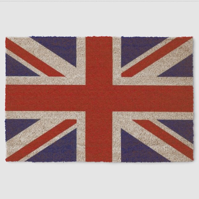united kingdom fiber doormat (Front)