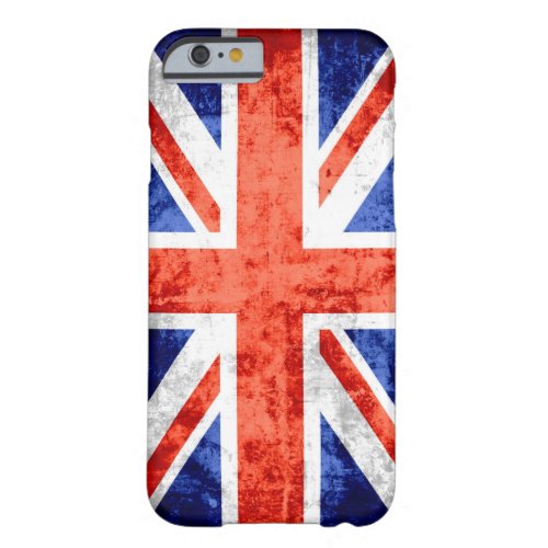 United Kingdom flag 3 Barely There iPhone 6 Case