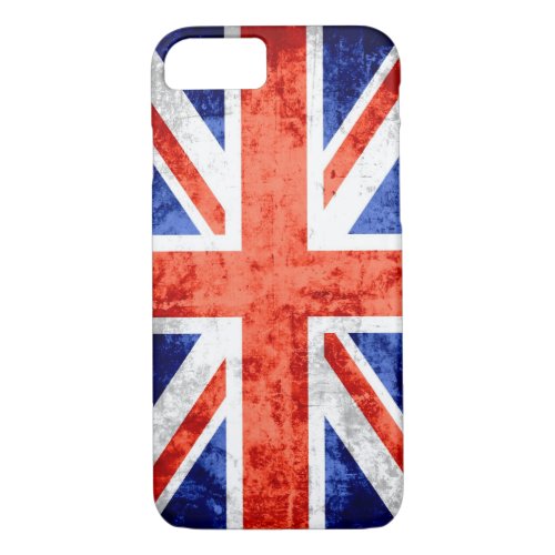 United Kingdom flag 3 iPhone 87 Case