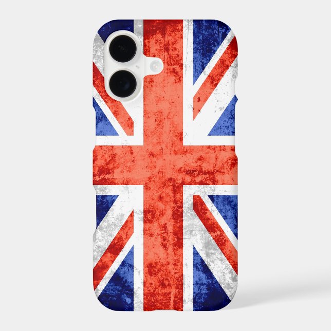 United Kingdom flag #3 Iphone Case (Back)