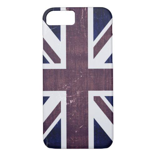 United Kingdom flag 6 iPhone 87 Case