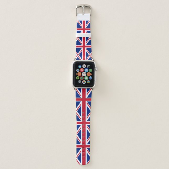United Kingdom Flag Apple Watch Band (Front)