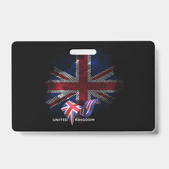 United Kingdom Flag Badge (Front)