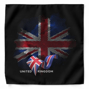 United Kingdom Flag Bandana