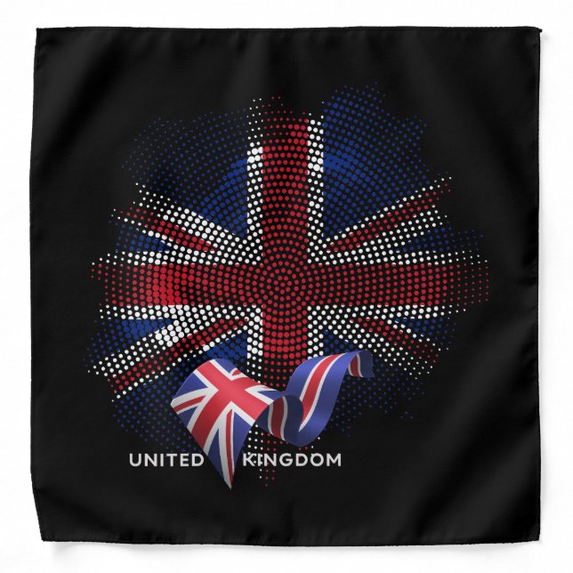 United Kingdom Flag Bandana (Front)