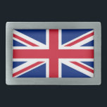 United Kingdom flag Belt Buckle<br><div class="desc">United Kingdom flag</div>