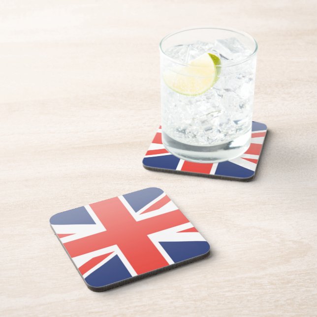 United Kingdom Flag Beverage Coaster (Right Side)