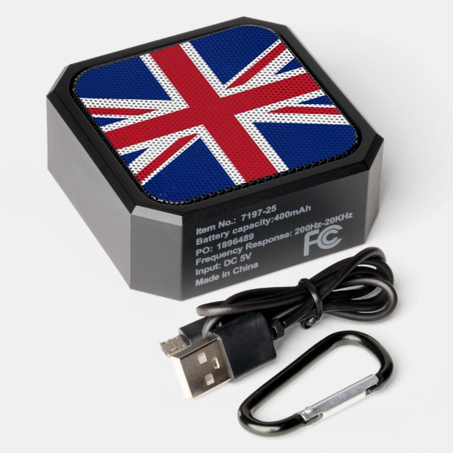 United Kingdom Flag Bluetooth Speaker (Laydown)