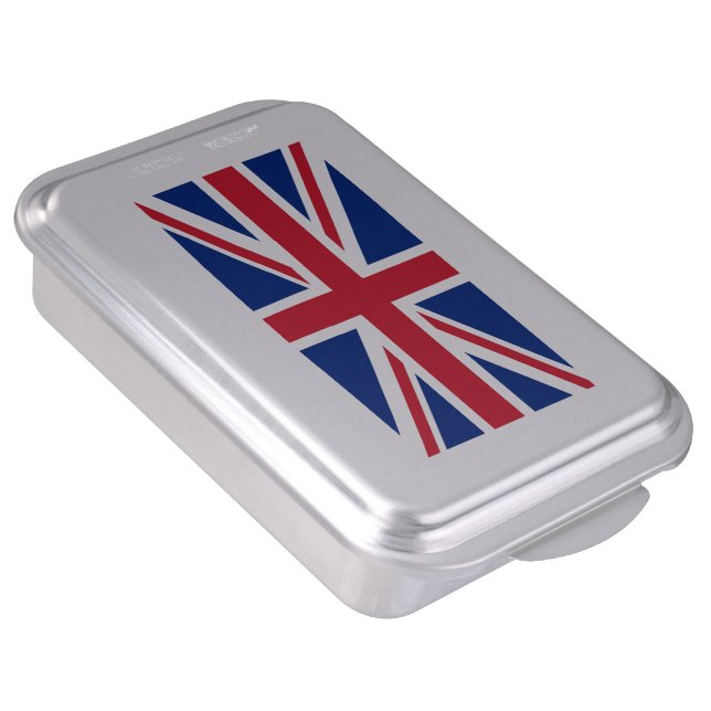 United Kingdom flag Cake Pan (Side)