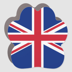 United Kingdom flag Car Magnet