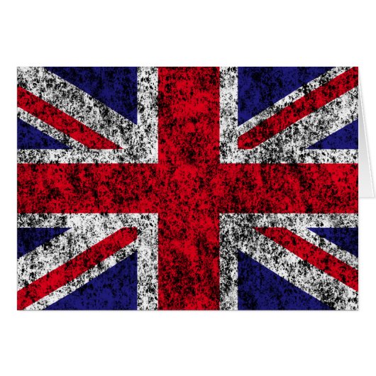 united kingdom flag cards (Front Horizontal)