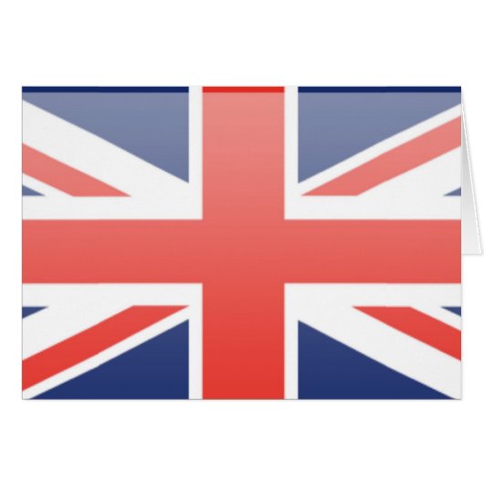 United Kingdom Flag Cards (Front Horizontal)