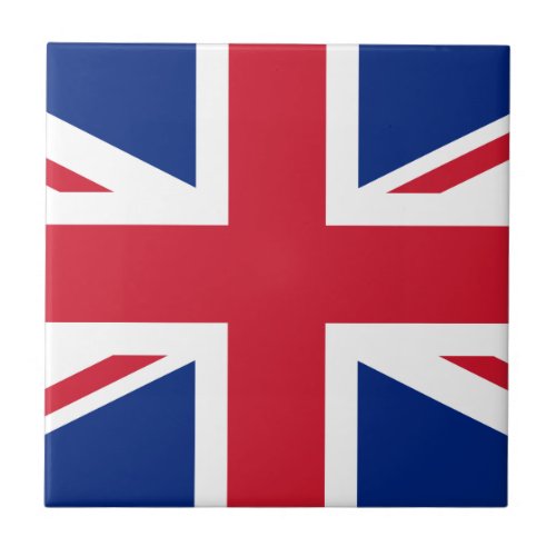United Kingdom Flag Ceramic Tile