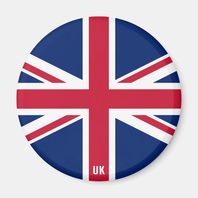 United Kingdom Flag Charming Patriotic Magnet (Front)