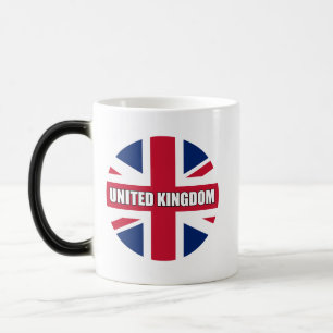 United Kingdom Flag Color Morph Mug