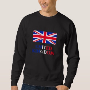 United Kingdom Flag Country British Sweatshirt