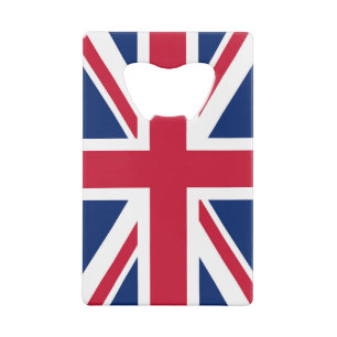United Kingdom Flag Credit Card Bottle Opener