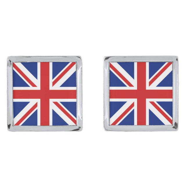 United Kingdom Flag Cufflinks (Front)