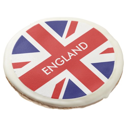 United Kingdom flag custom sugar cookies