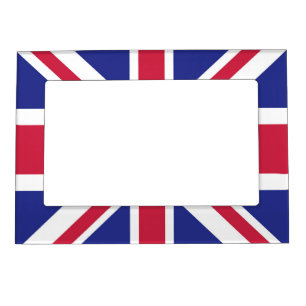 United Kingdom Flag Emblem Magnetic Frame
