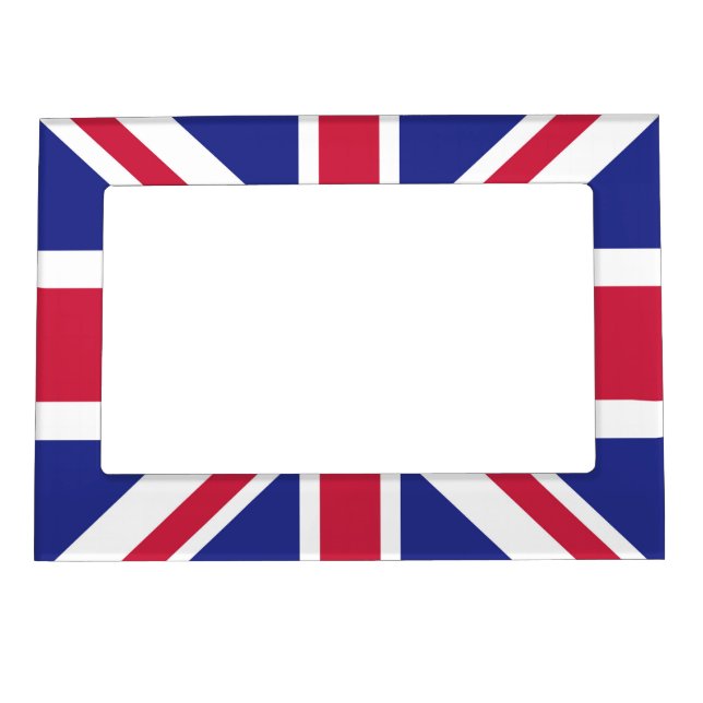 United Kingdom Flag Emblem Magnetic Frame (Front)