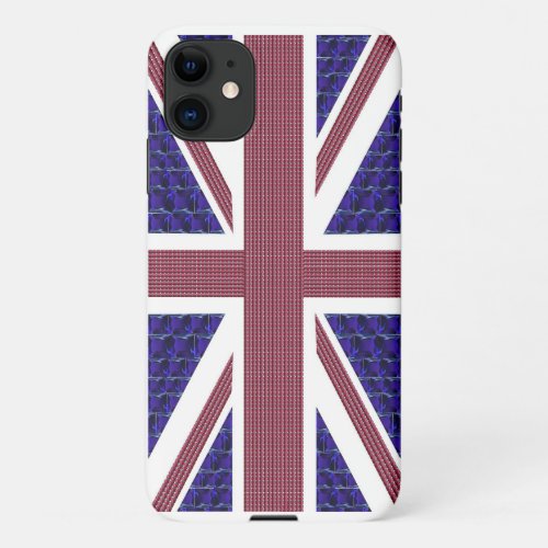 United Kingdom Flag England Great Britain Flag iPhone 11 Case