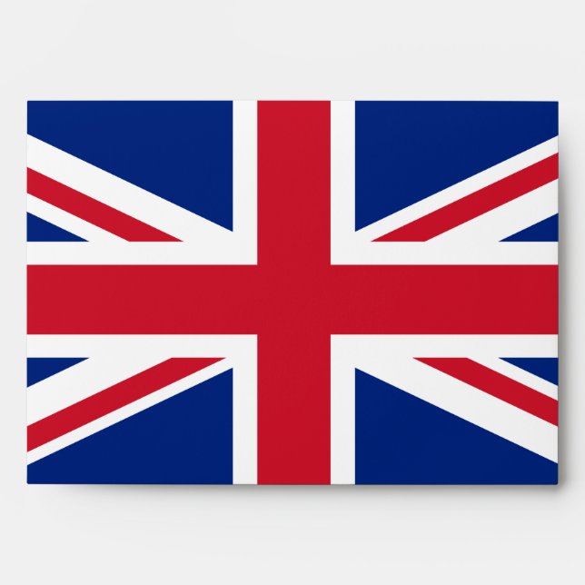 United Kingdom flag Envelope (Front)
