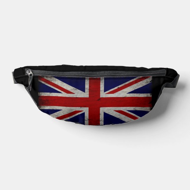 united kingdom flag  fanny pack (Lay Down)