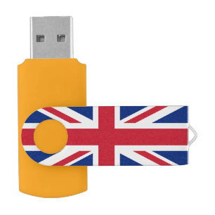 United Kingdom flag Flash Drive