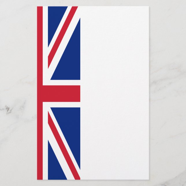 United Kingdom flag Flyer (Front)