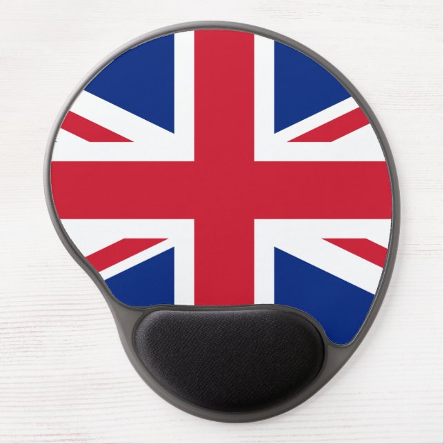 United Kingdom flag Gel Mouse Pad (Front)