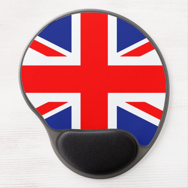 United Kingdom flag Gel Mouse Pad (Front)