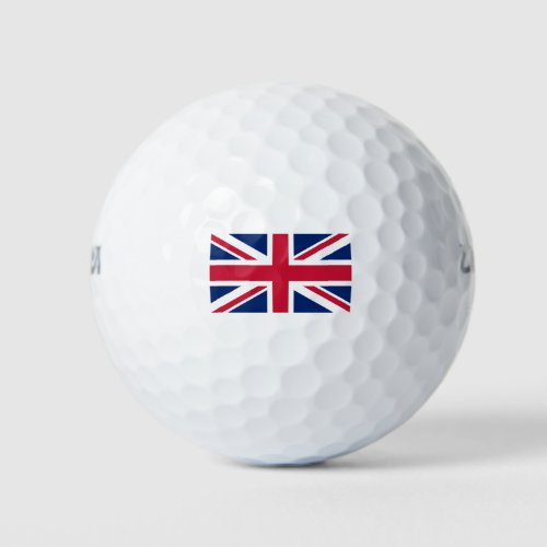 United Kingdom Flag Golf Balls