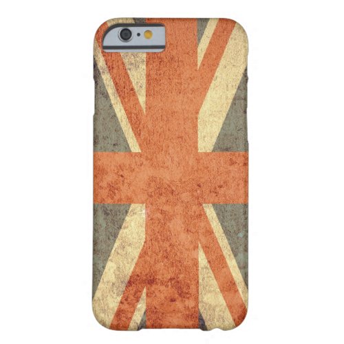 United Kingdom Flag _ Grunge Barely There iPhone 6 Case