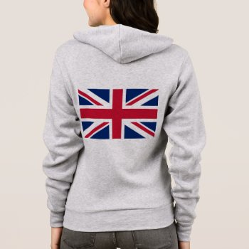 United Kingdom Flag Hoodie by BlakCircleGirl at Zazzle