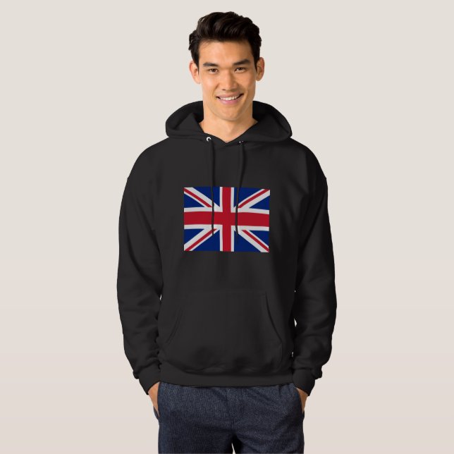 United Kingdom Flag Hoodie (Front Full)