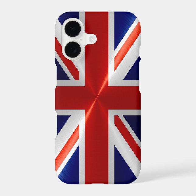 United Kingdom flag Iphone Case (Back)