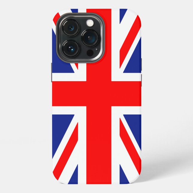 United Kingdom flag Iphone Case (Back)