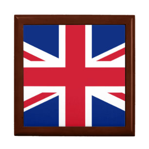 United Kingdom flag Jewelry Box