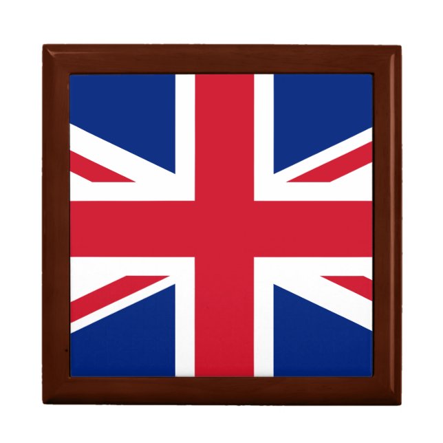 United Kingdom flag Jewelry Box (Front)