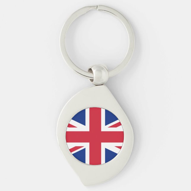 United Kingdom flag Keychain (Front)