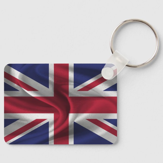 United Kingdom Flag Keychain (Front)