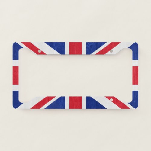 United Kingdom Flag License Plate Frame