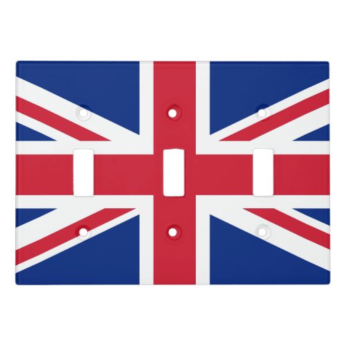 United Kingdom Flag Light Switch Cover
